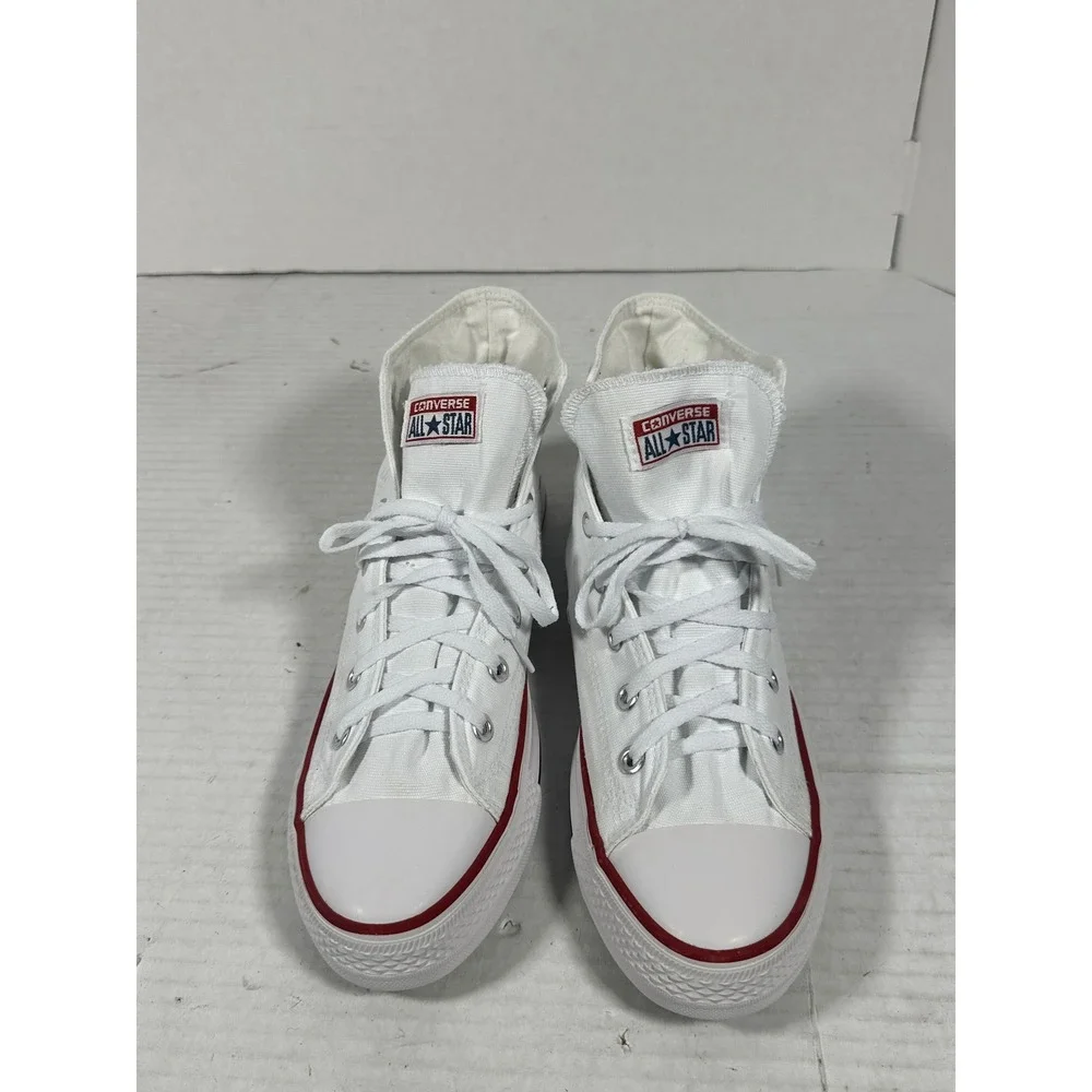 Converse Chuck Taylor All Star High Top White Canvas Mens 10 Womens 11.5 101010